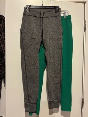 feathers heather grey sweatpants